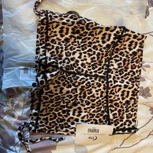 Leopard Brilliant Double Scrunchy Hustle Shorts